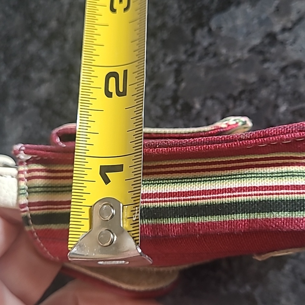 Longaberger Striped ID/Hand Sanitizer Holder - Picture 11 of 13